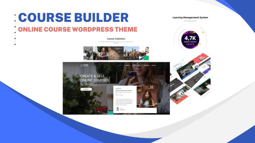 Course Builder - Online Course WordPress Theme