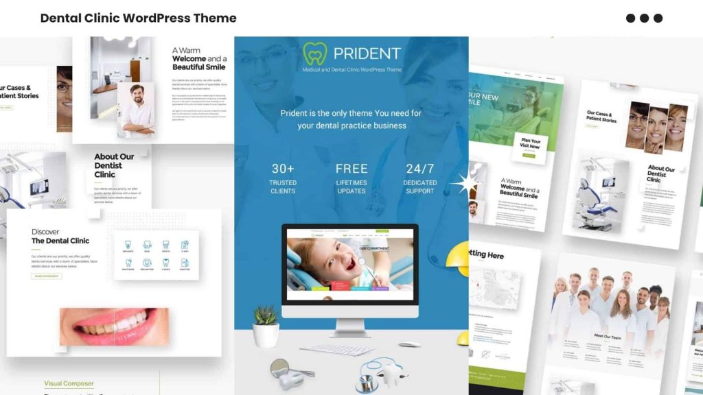 Dental Clinic WordPress Theme
